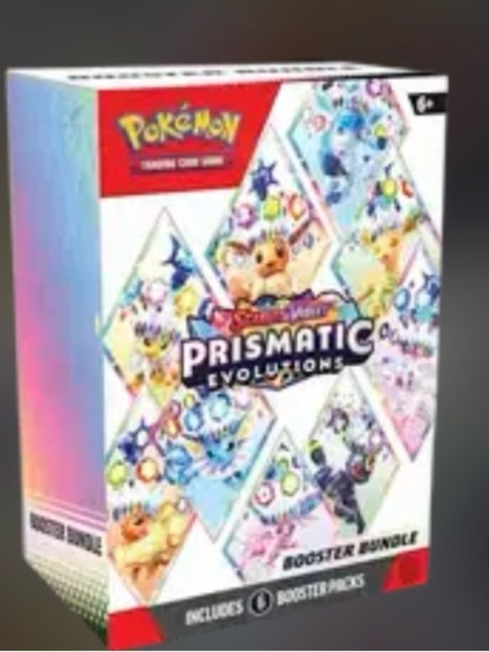 “”SOLD””” Pokemon Prismatic Evolutions Booster Bundle - White, Red, Blue, Pink